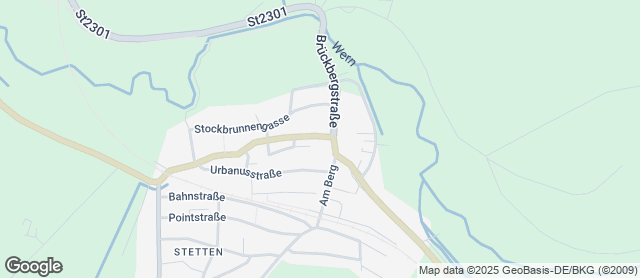 Karte mit Standort von Bäckerei Schraut