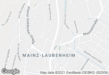 Karte mit Standort von Werner's Backstube