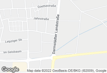 Karte mit Standort von Der Bäcker Eifler -  Egelsbach