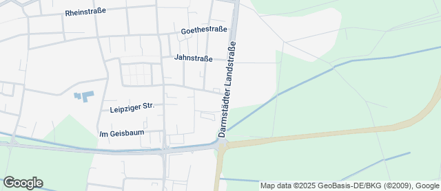 Karte mit Standort von Der Bäcker Eifler -  Egelsbach