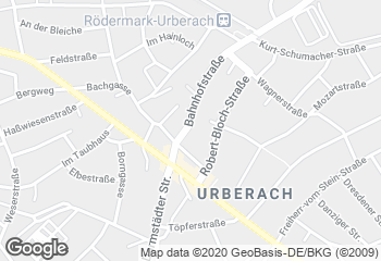 Karte mit Standort von Bäckerei Löbig