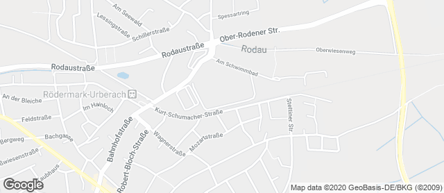 Karte mit Standort von Bäckerei Schäfer
