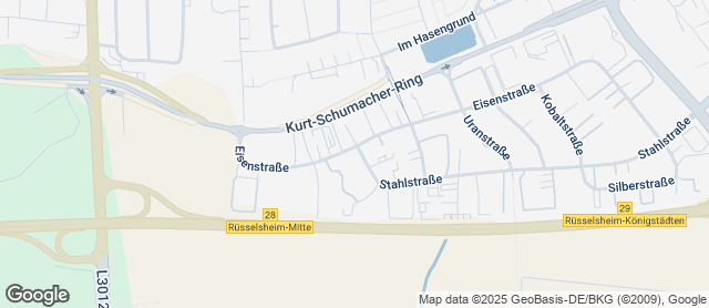 Karte mit Standort von Der Bäckerladen GmbH & Co. KG