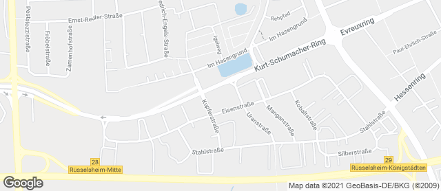 Karte mit Standort von Der Bäckerladen GmbH & Co. KG