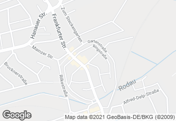 Karte mit Standort von Bäckerei Lautenschläger
