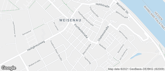 Karte mit Standort von Werner's Backstube