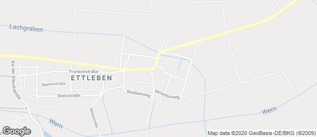 Karte mit Standort von Endres