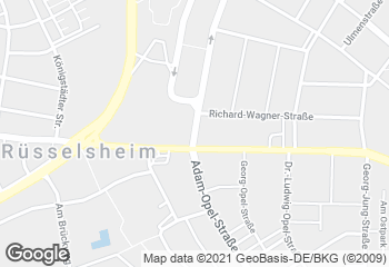 Karte mit Standort von Backhaus Schröer - Walter-Flex-Straße