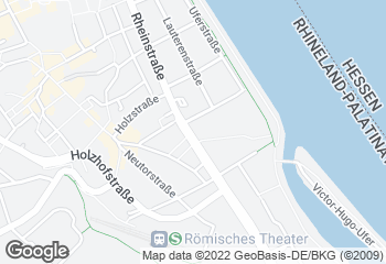 Karte mit Standort von Bäckerei "Die Lohners" - Mainz-Malakoff