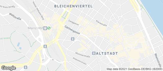 Karte mit Standort von Werner's Backstube