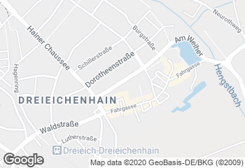 Karte mit Standort von Café Ernst