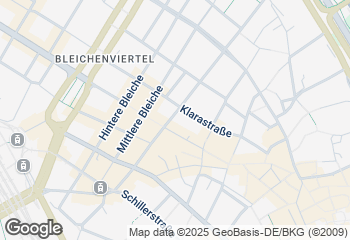 Karte mit Standort von biokaiser Große Bleiche