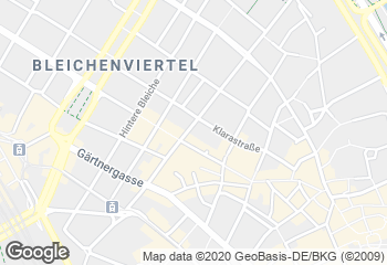 Karte mit Standort von biokaiser Große Bleiche