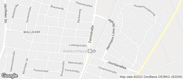 Karte mit Standort von Der Bäcker Eifler -  Mörfelden Walldorf