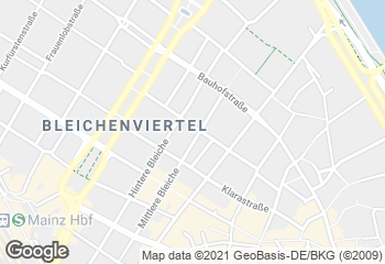 Karte mit Standort von Backhaus Schröer GmbH