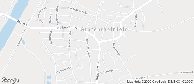 Karte mit Standort von Bäckerei Schmitt GmbH Filiale Grafenrheinfeld