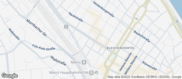 Karte mit Standort von Backhaus Schröer - Boppstraße