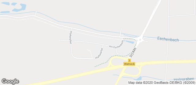 Karte mit Standort von Bäckerei Schmitt GmbH Filiale Werneck