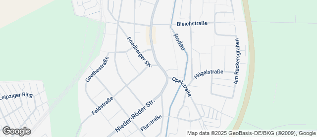 Karte mit Standort von Der Bäcker Eifler - Rodgau Dudenhofen