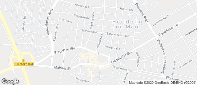 Karte mit Standort von Preis Bäckerei Konditorei GmbH