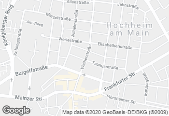 Karte mit Standort von Preis Bäckerei Konditorei GmbH
