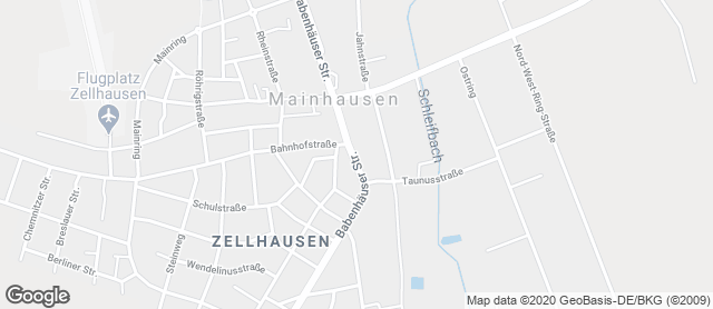 Karte mit Standort von Der Brotmacher Zellhausen