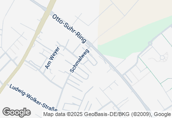 Karte mit Standort von Backhaus Schröer GmbH