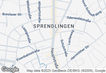 Karte mit Standort von Der Bäcker Eifler - Sprendlingen