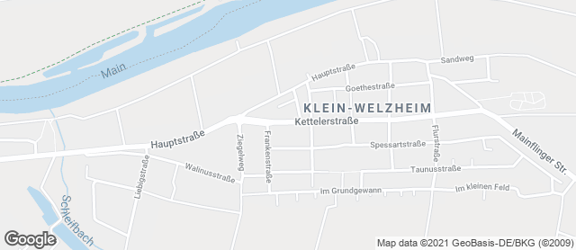 Karte mit Standort von Bäckerei Wolz