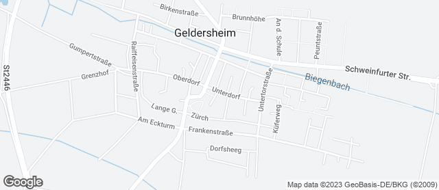 Karte mit Standort von Bäckerei Wehner