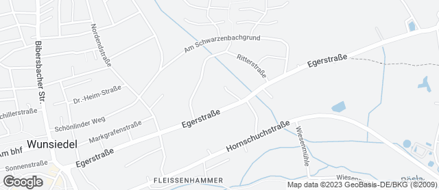 Karte mit Standort von Netto Wunsiedel