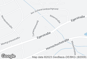 Karte mit Standort von Netto Wunsiedel