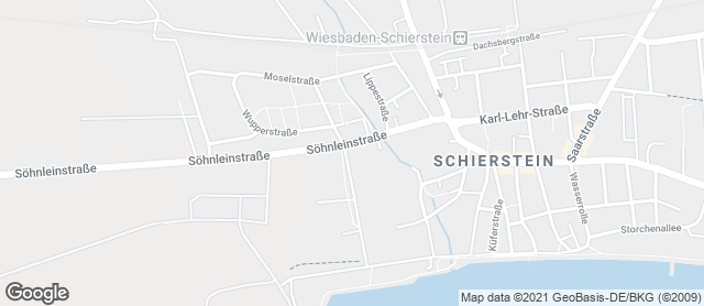 Karte mit Standort von Backhaus Schröer - Söhnleinstraße