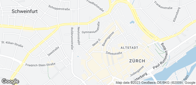 Karte mit Standort von Zimmermann