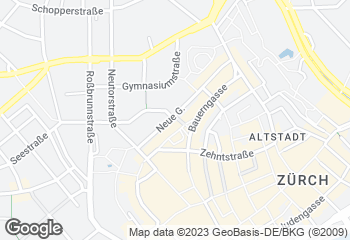 Karte mit Standort von Zimmermann