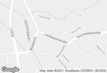 Karte mit Standort von Preis Bäckerei Konditorei GmbH