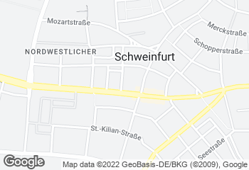 Karte mit Standort von Bäckerei und Konditorei Utz GmbH & Co. KG