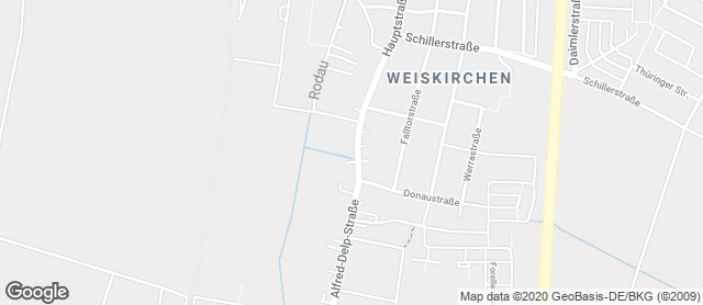 Karte mit Standort von Bäckerei Schäfer