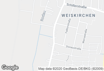 Karte mit Standort von Bäckerei Schäfer