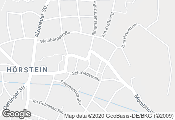 Karte mit Standort von Bäckerei Mühlhause