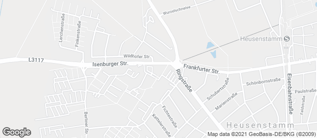 Karte mit Standort von Cafe Ernst