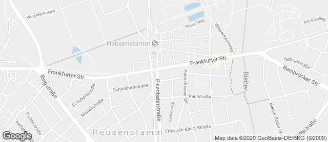 Karte mit Standort von Bäckerei Schäfer
