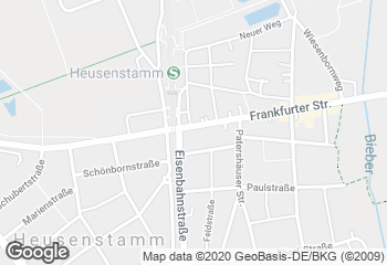 Karte mit Standort von Bäckerei Schäfer