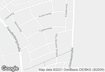 Karte mit Standort von Backhaus Schröer - Otto-Reutter-Straße (im Netto Markt)