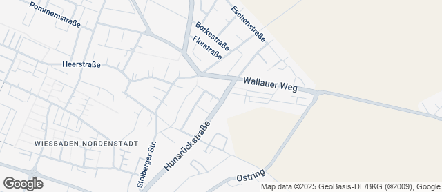 Karte mit Standort von Backhaus Schröer - Hunsrückstraße