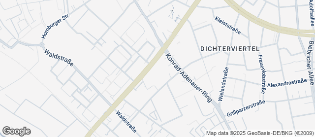 Karte mit Standort von Backhaus Schröer GmbH