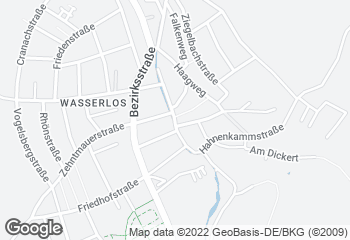 Karte mit Standort von Bäckerei Trapp GmbH