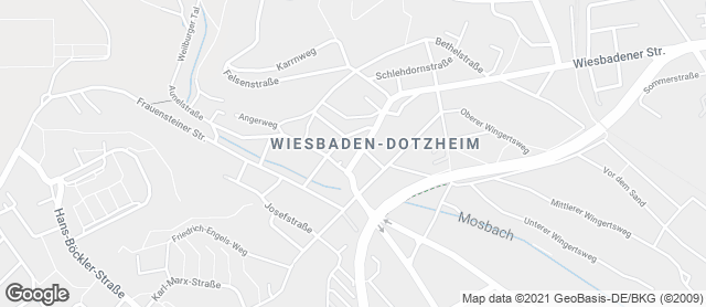 Karte mit Standort von Werner's Backstube