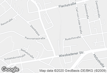 Karte mit Standort von Bäckerei "Die Lohners" - Wiesbaden-Dotzheim