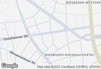 Karte mit Standort von biokaiser Filiale Dotzheimer Straße